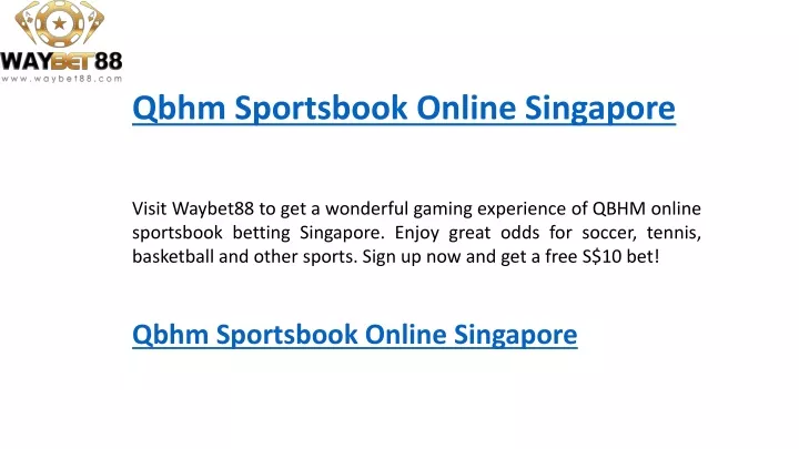 qbhm sportsbook online singapore
