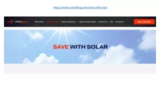 Save with Solar