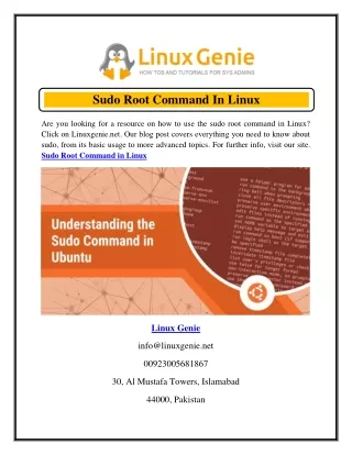 sudo root command in linux