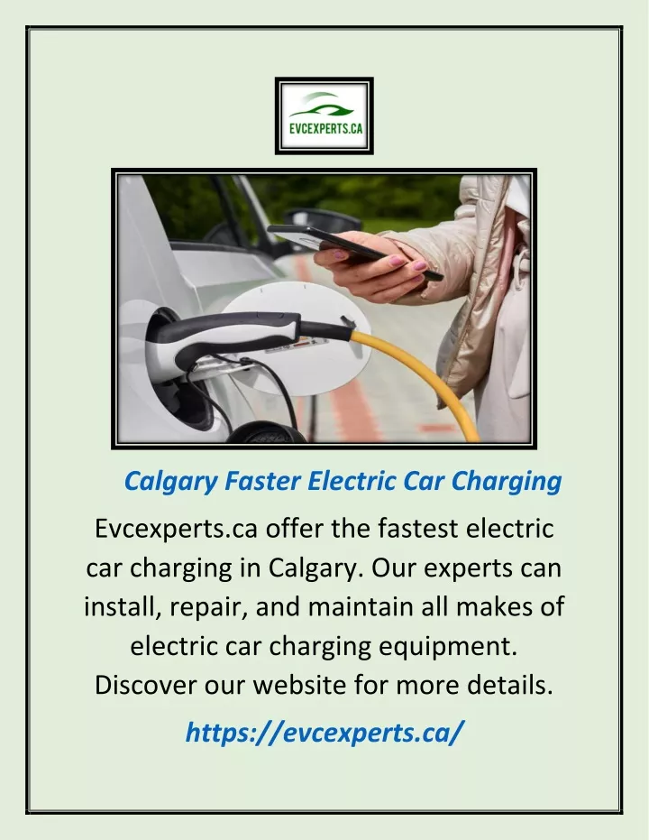 calgary faster electric car charging
