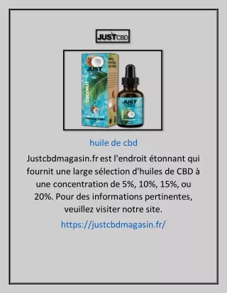 cbd oil | Justcbdmagasin.fr
