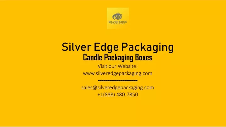 silver edge packaging