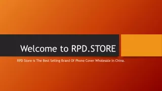 RPD Store is The Best Selling Brand Of Phone Cover Wholesale In China