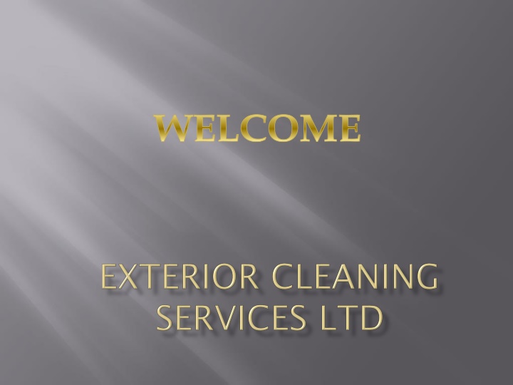 exterior cleaning services ltd