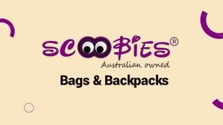 Scoobies Bags & Backpacks