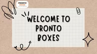 Storage Boxes for Moving – Pronto Boxes