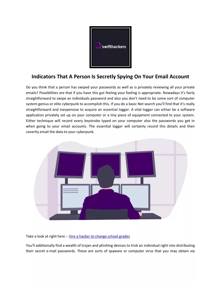 indicators that a person is secretly spying