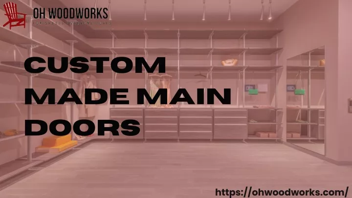 custom made main doors