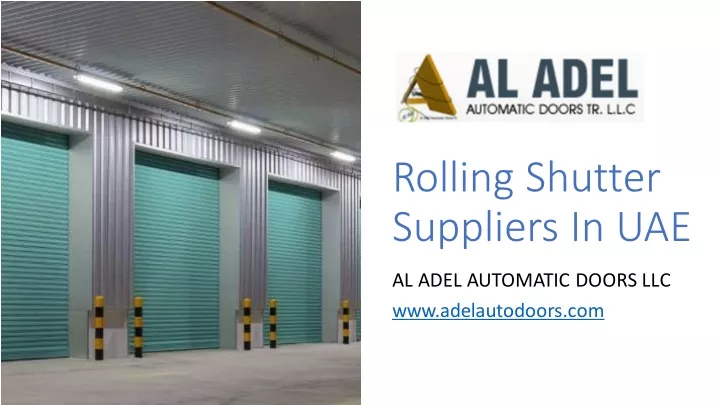 rolling shutter suppliers in uae