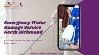 Emergency Water Damage Service North Richmond