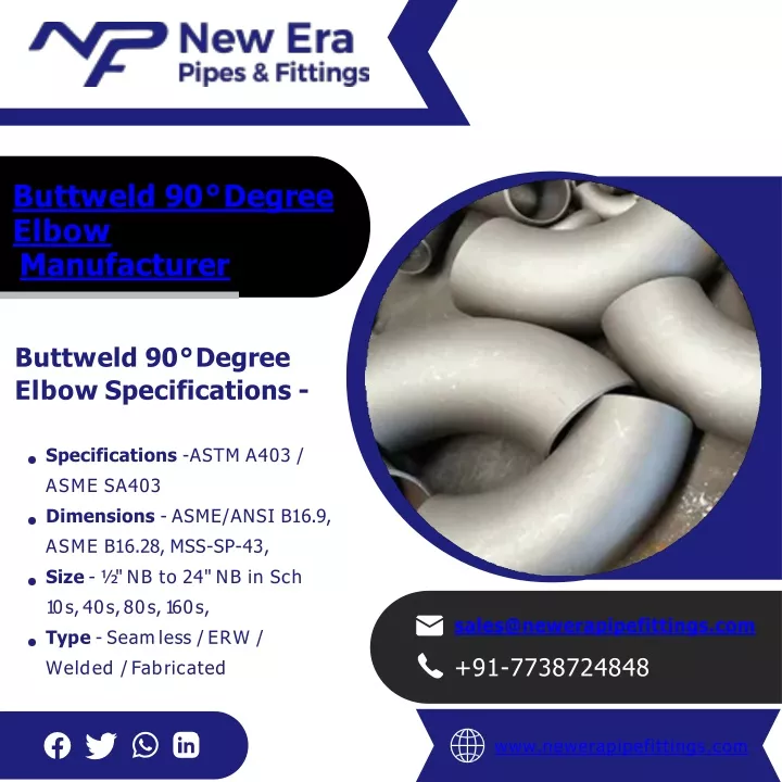 b u tt w e l d 9 0 d e g r e e elbow manufacturer