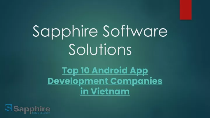 sapphire software solutions