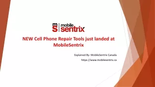 NEW Cell Phone Repair Tools just landed at MobileSentrix