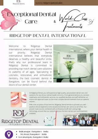 Ridgetop dental international
