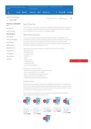 Buy Kelo Cote Scar Gel