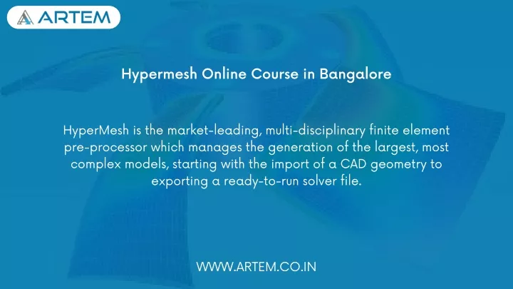 hypermesh online course in bangalore