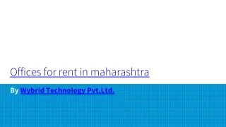 offices for rent in maharashtra