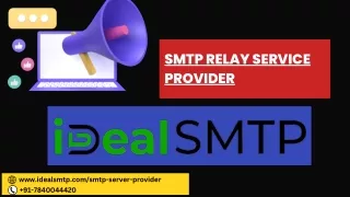 SMTP Relay Service Provider