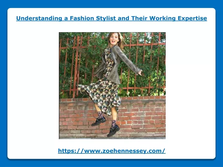 understanding a fashion stylist and their working