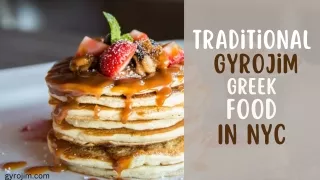 Traditional Gyro Meat | Gyrojim Greek Food