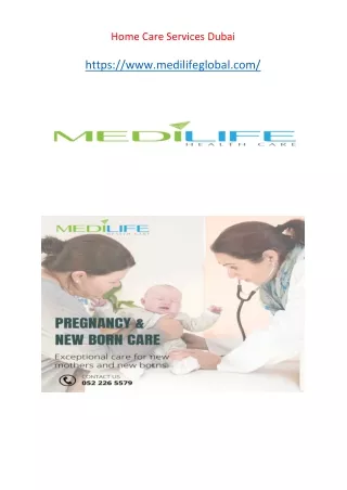 Home care services Dubai