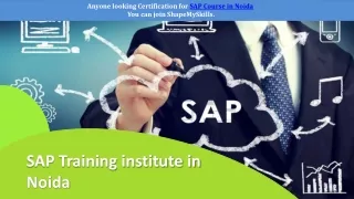 SAP Training institute in Noida