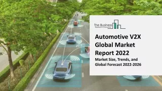 automotive v2x global market report 2022 market