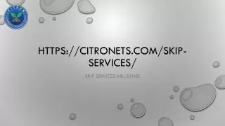 https citronets com skip services