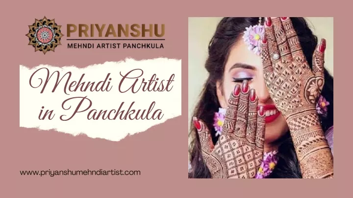 mehndi artist in panchkula