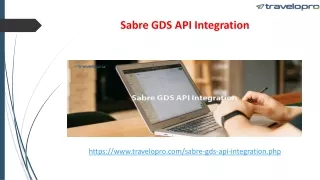 Sabre GDS API Integration