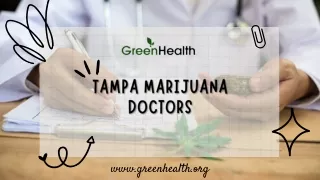 Get an Appointment with Tampa’s Best Marijuana Doctors