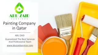Painting Company in Qatar_
