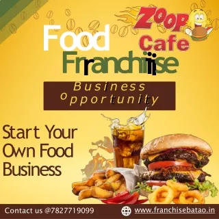 Zoop Cafe Franchise