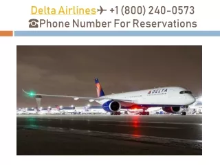 delta airlines 1 800 240 0573 phone number for reservations