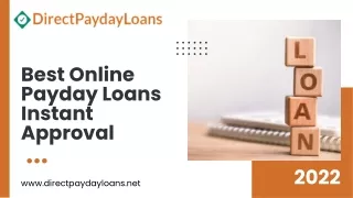 Best Online Payday Loans Instant Approval - Direct Payday Loans