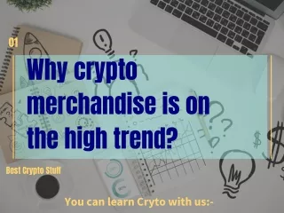 Why crypto merchandise is on the high trend