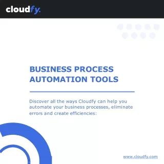 BUSINESS PROCESS - CLOUDFY