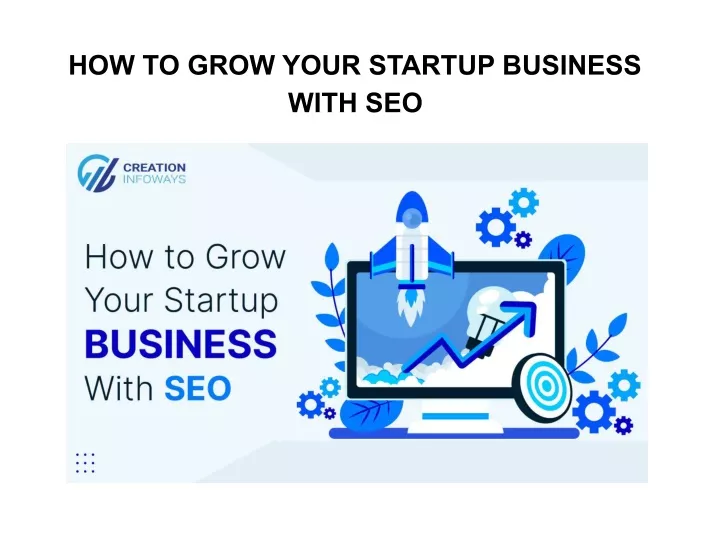 how to grow your startup business with seo