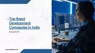top react development companies in india