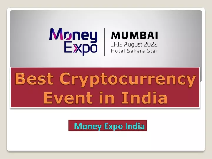 best cryptocurrency event in india