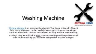washing machine washing machine