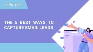 Best ways to capture email leads