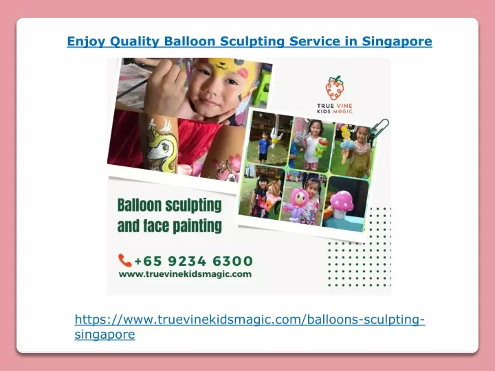 enjoy quality balloon sculpting service