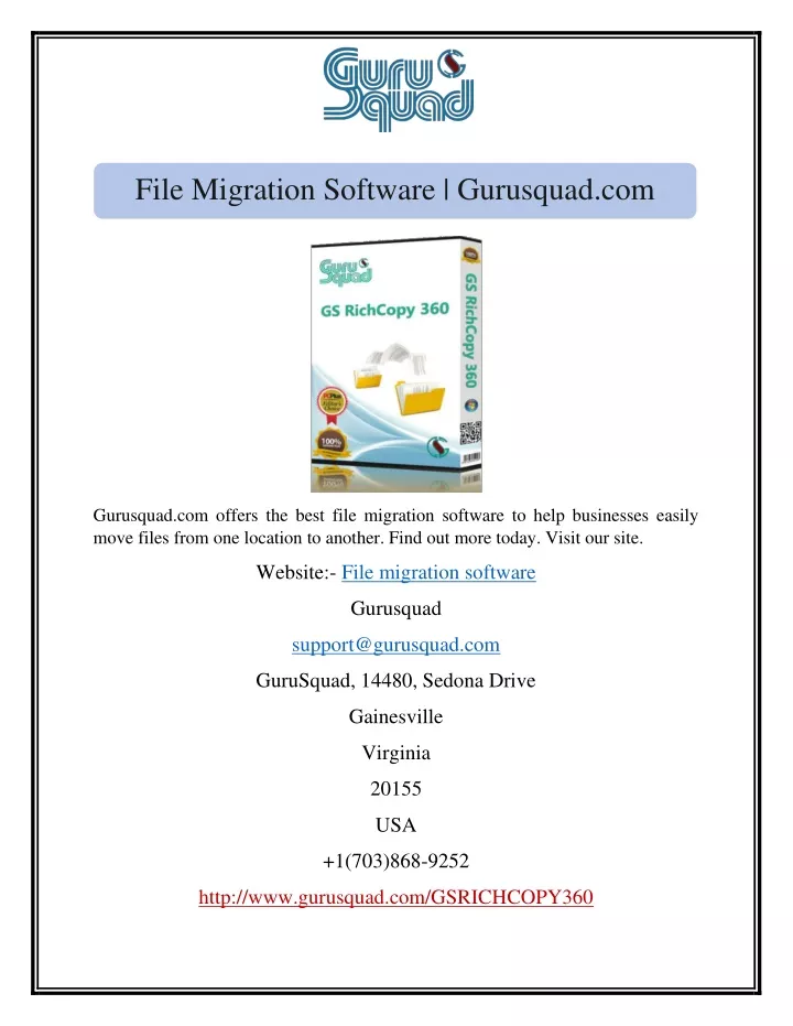 file migration software gurusquad com