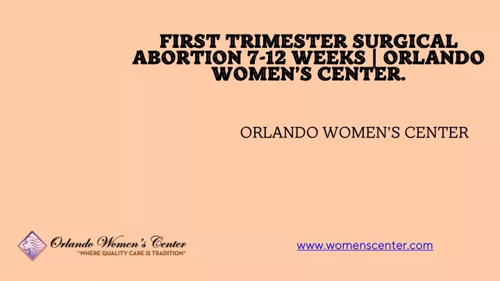 first trimester surgical abortion 7 12 weeks