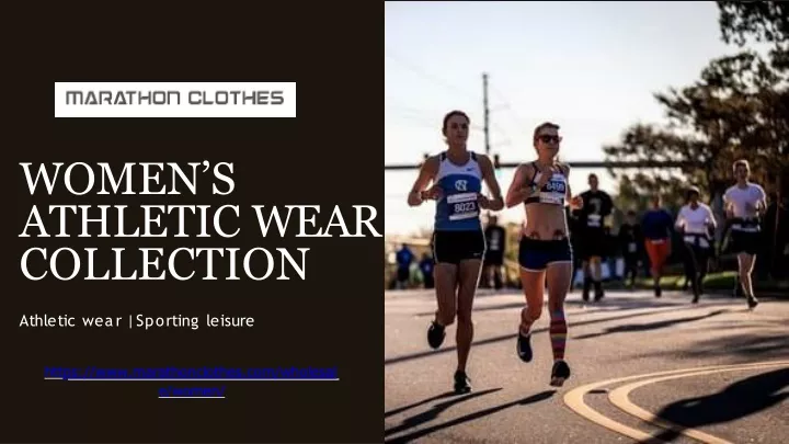 women s athletic wear collection