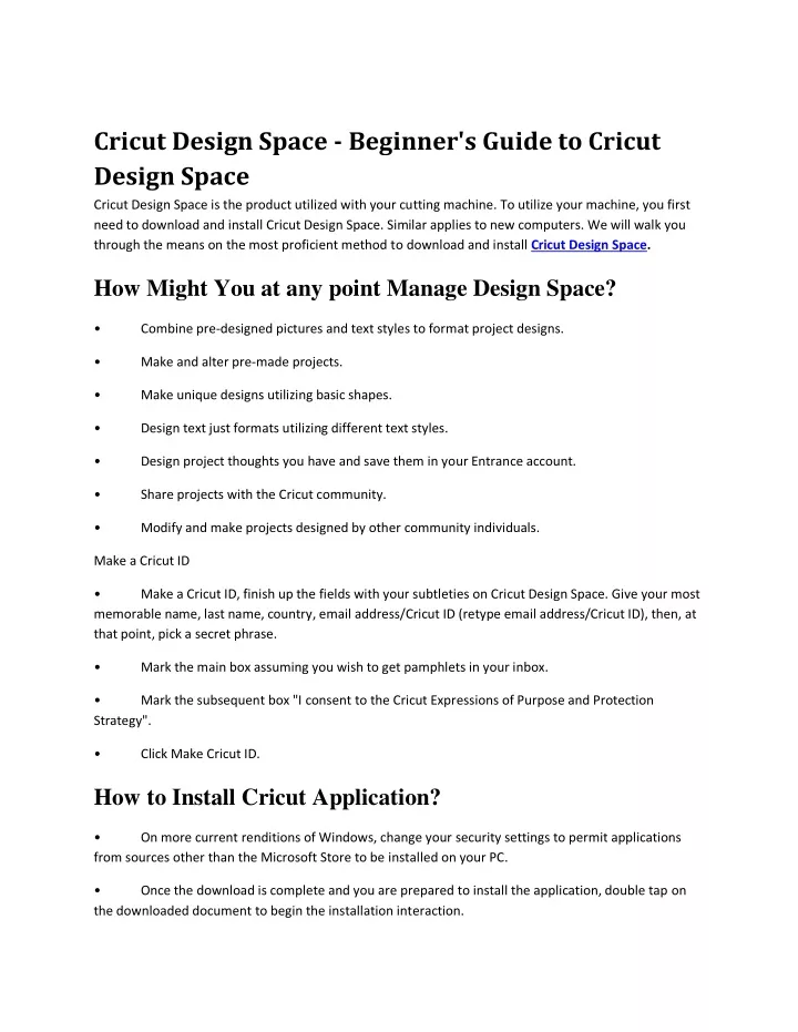 cricut design space beginner s guide to cricut