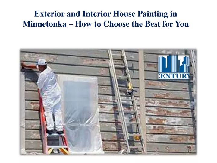 exterior and interior house painting