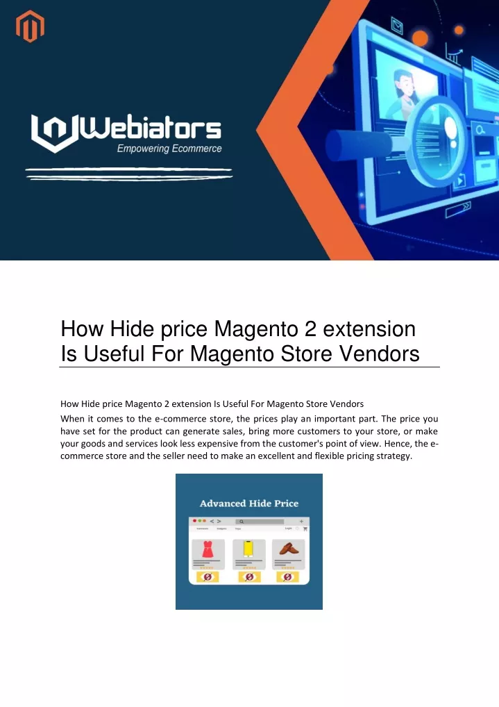 how hide price magento 2 extension is useful