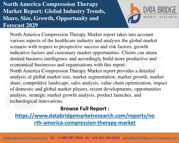 north america compression therapy market report